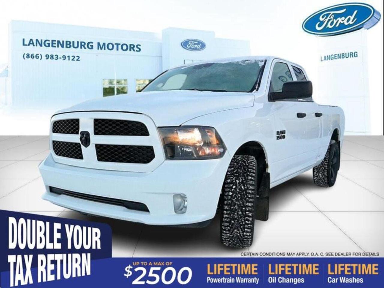 Used 2018 RAM 1500ST Express 4x4 Quad Cab 6'4  Box -Ltd Avail- for sale in Langenburg, SK