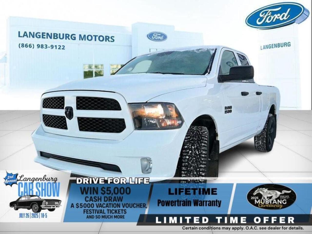 Used 2018 RAM 1500ST Express 4x4 Quad Cab 6'4  Box -Ltd Avail- for sale in Langenburg, SK