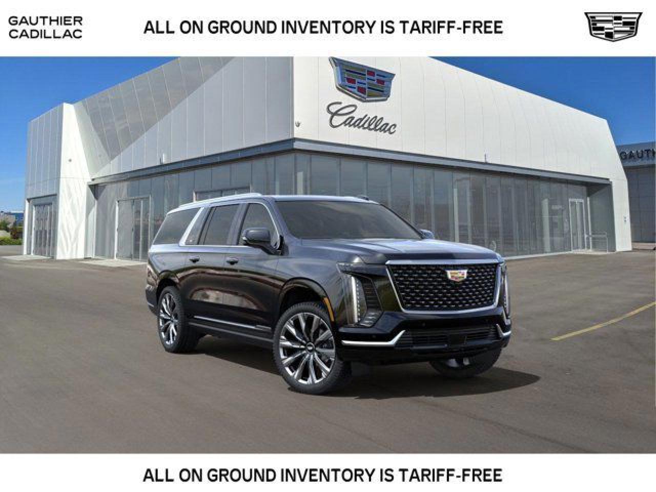 New 2025 Cadillac Escalade ESV 4WD Premium Luxury for sale in Winnipeg, MB