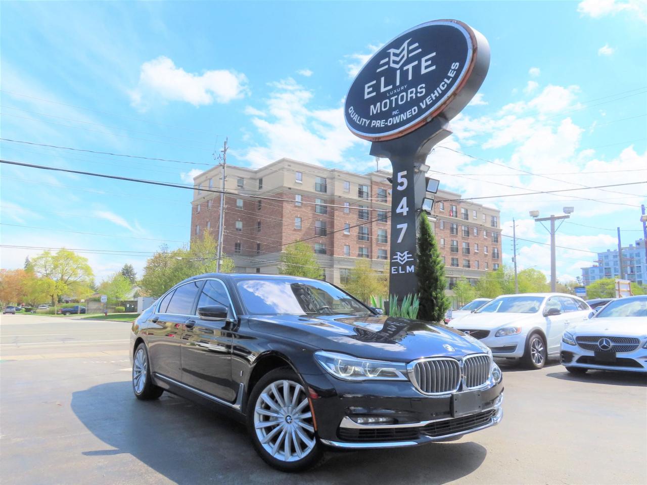 Used 2018 BMW 7 Series 740Le XDRIVE - Hybrid-360 Backup Camera-Leather for sale in Burlington, ON