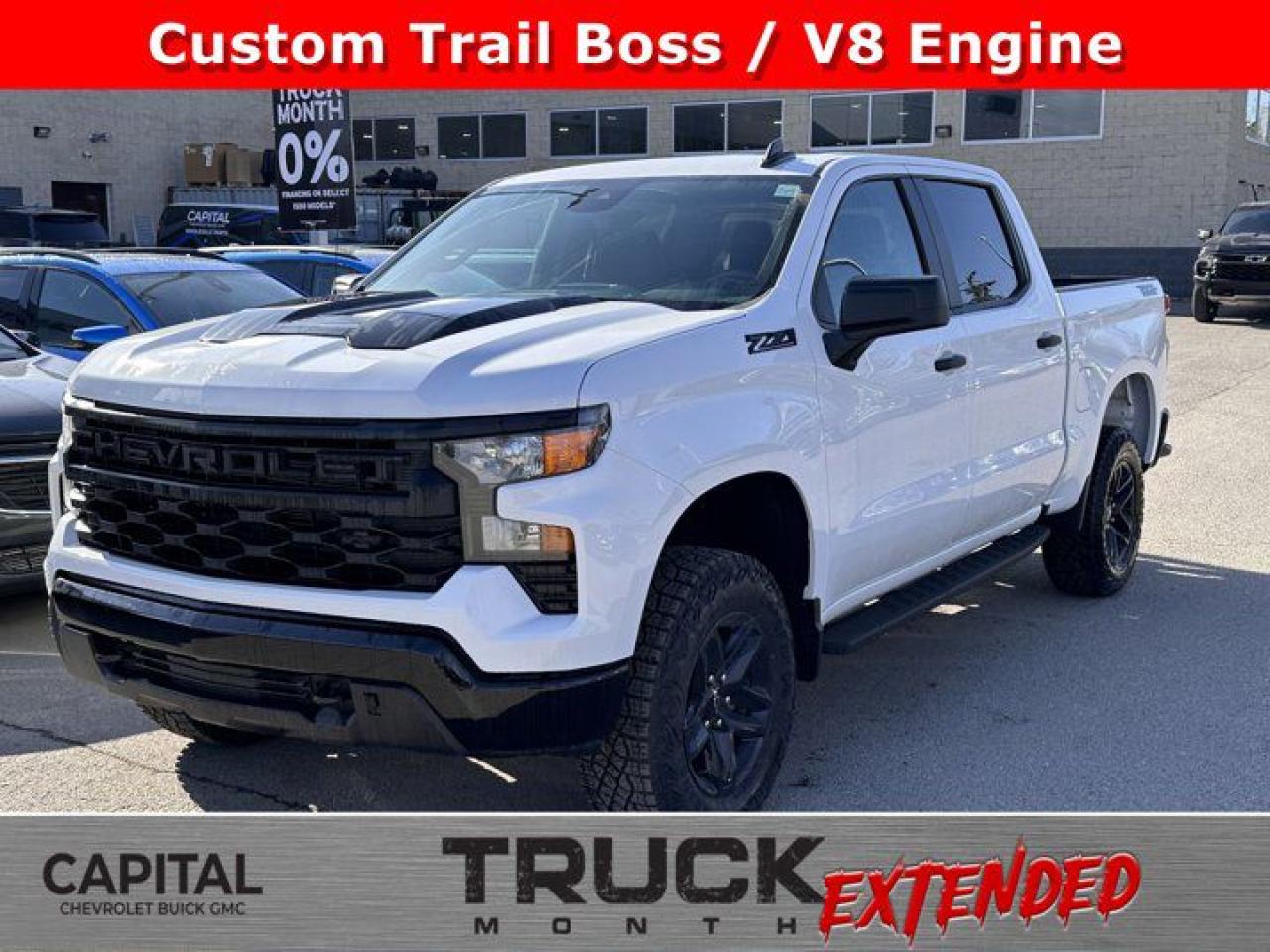 New 2025 Chevrolet Silverado 1500 Custom Trail Boss for sale in Calgary, AB