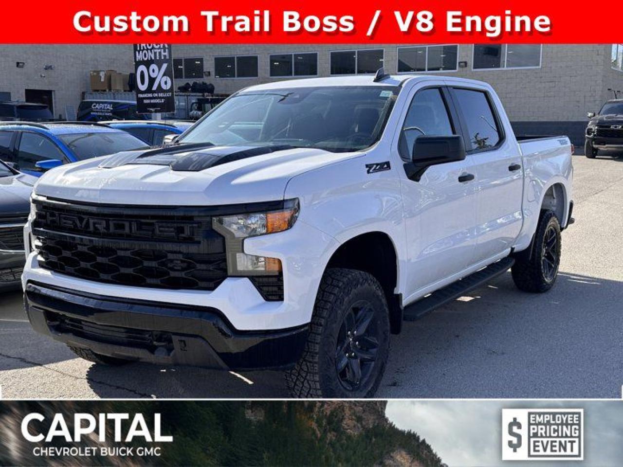 New 2025 Chevrolet Silverado 1500 Custom Trail Boss for sale in Calgary, AB