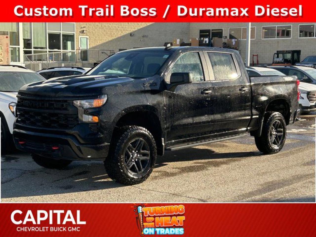 New 2025 Chevrolet Silverado 1500 Custom Trail Boss for sale in Calgary, AB