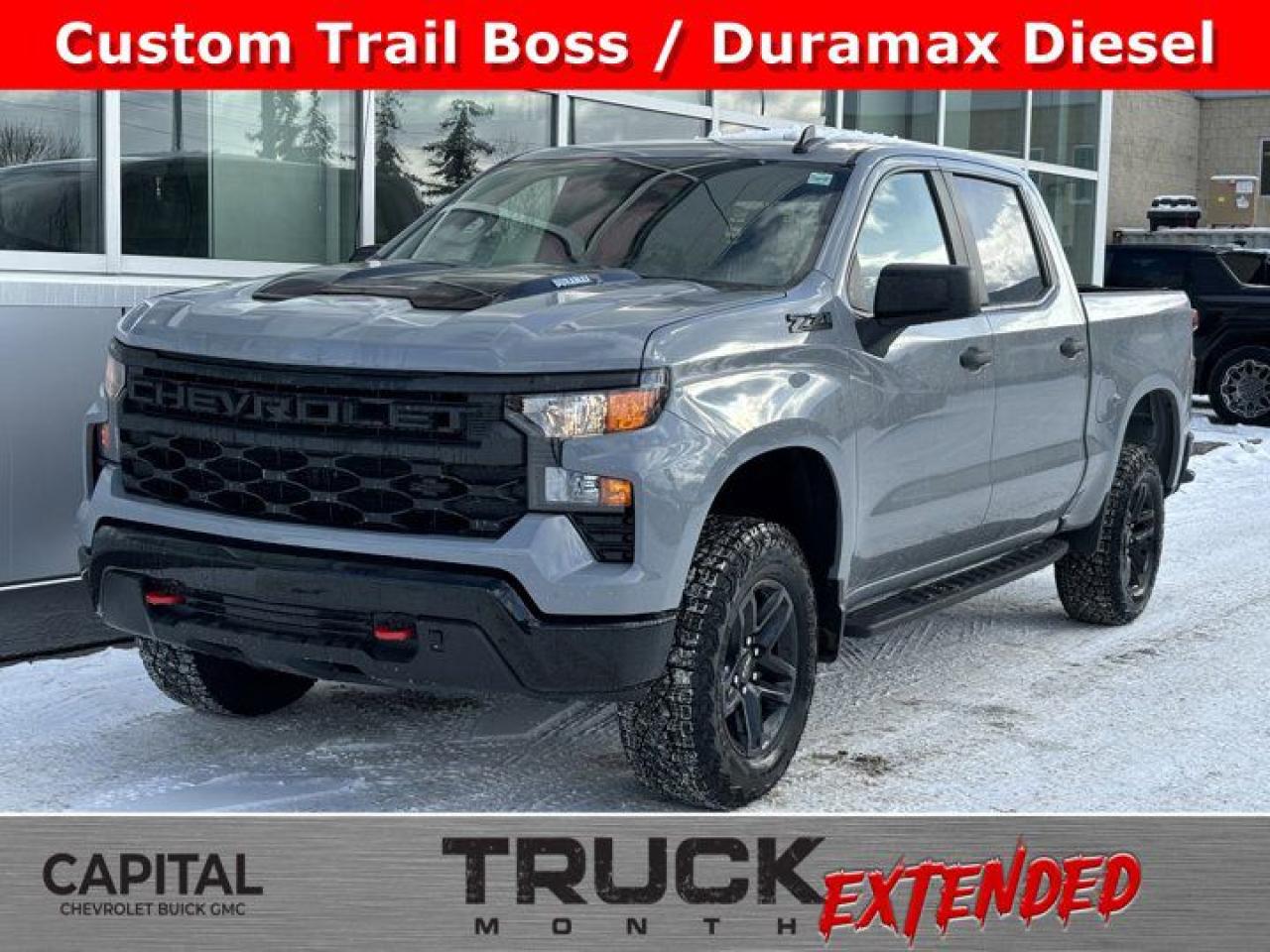 New 2025 Chevrolet Silverado 1500 Custom Trail Boss for sale in Calgary, AB