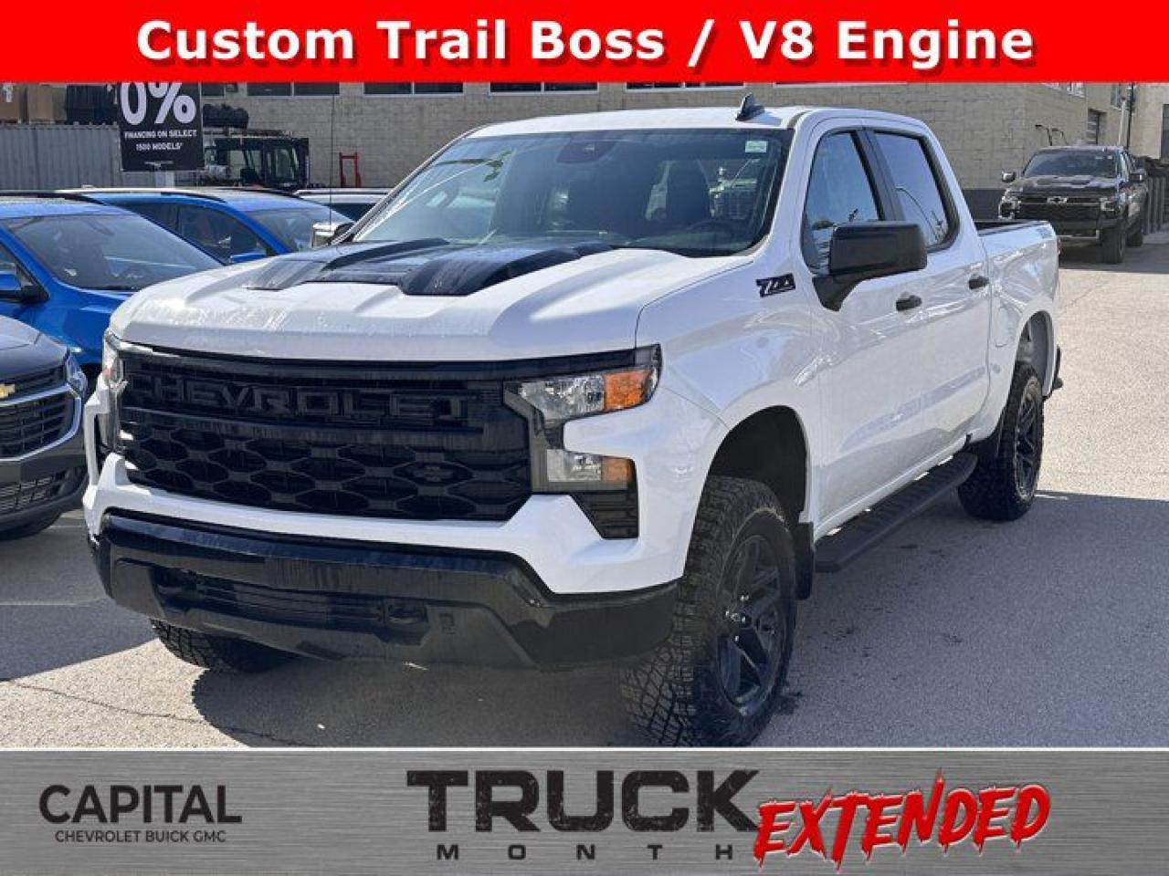 New 2025 Chevrolet Silverado 1500 Custom Trail Boss for sale in Calgary, AB
