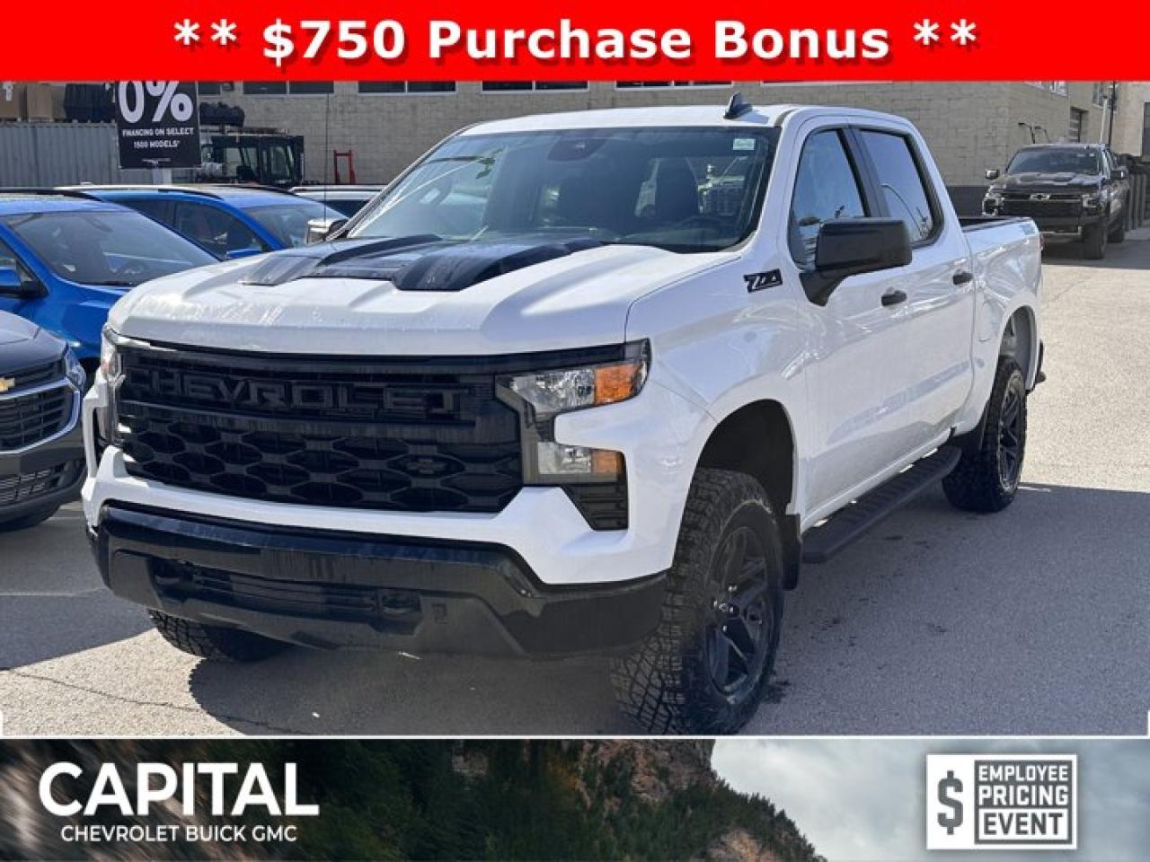 New 2025 Chevrolet Silverado 1500 Custom Trail Boss for sale in Calgary, AB