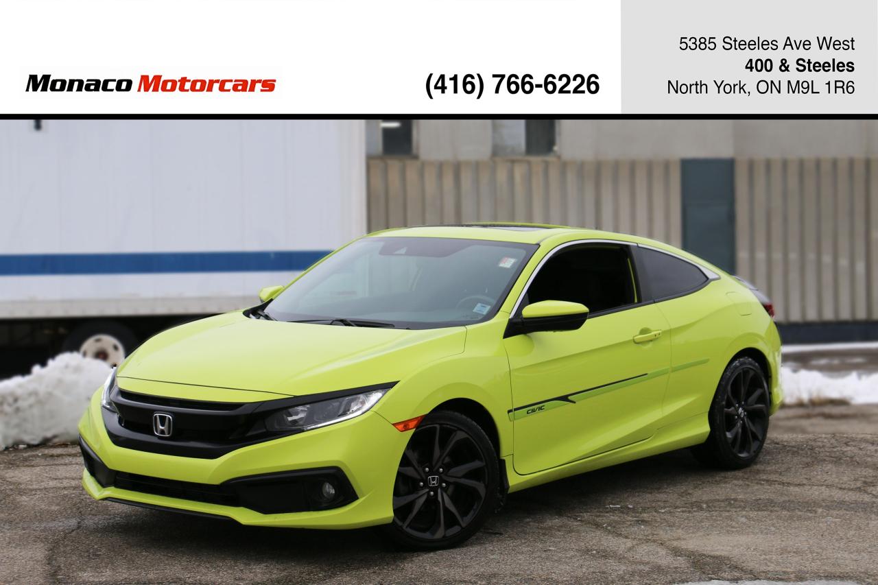 Used 2019 Honda Civic Coupe SPORT - SUNROOF|CAMERA|LANEKEEP|APPLECARPLAY for sale in North York, ON