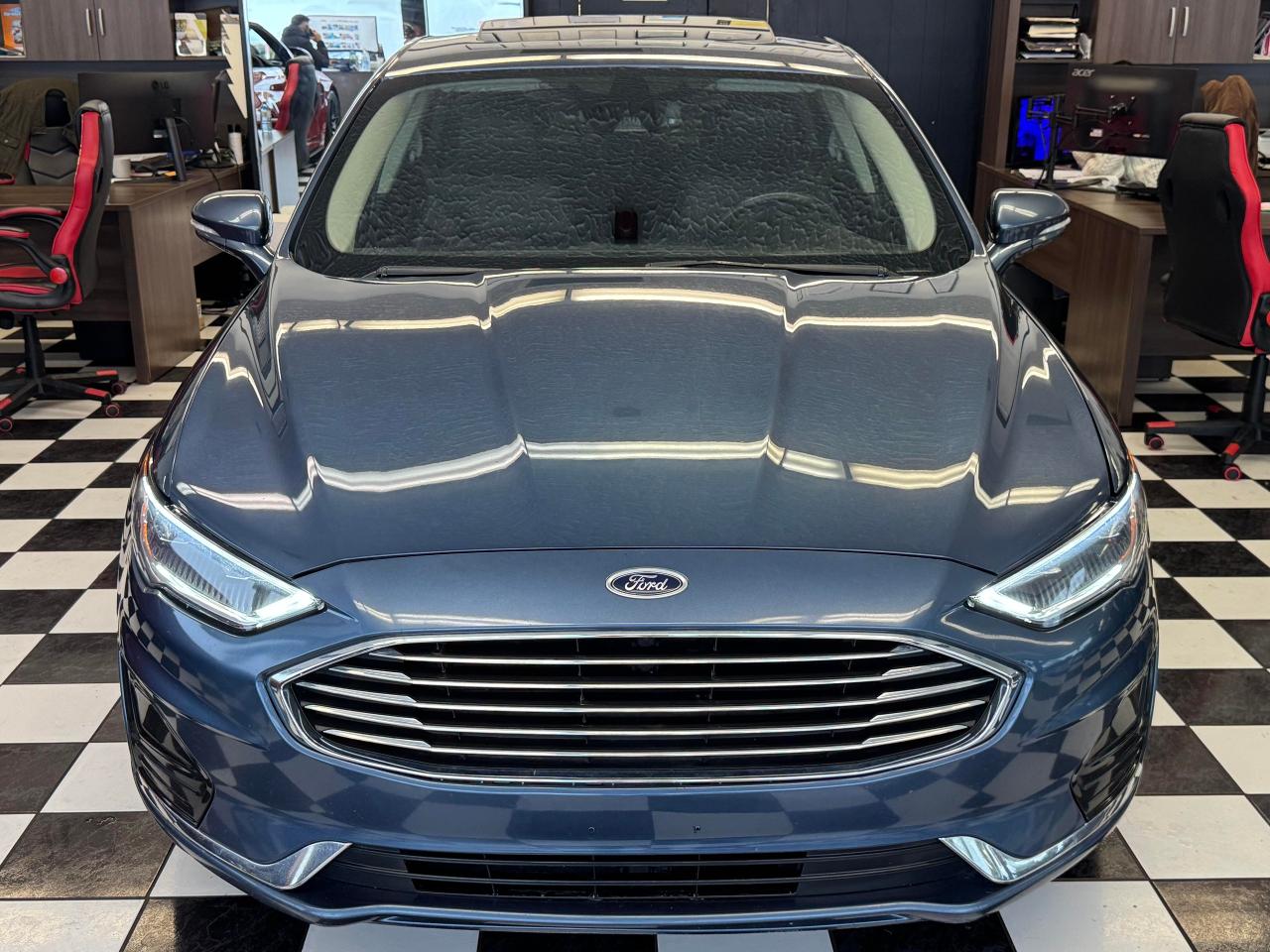 2019 Ford Fusion Hybrid SEL Hybird+Roof+Leather+Adaptive Cruise+New Tires Photo10
