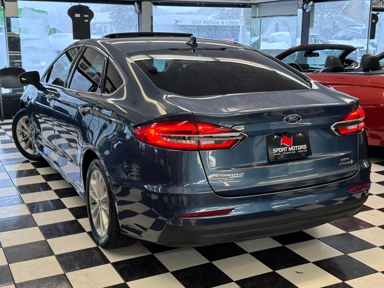 2019 Ford Fusion Hybrid SEL Hybird+Roof+Leather+Adaptive Cruise+New Tires Photo14