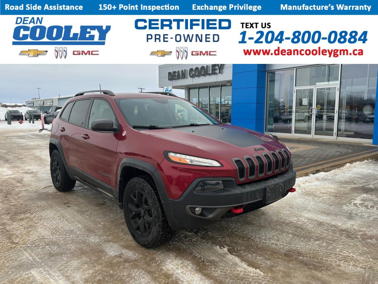 Used 2017 Jeep Cherokee Trailhawk for sale in Dauphin, MB