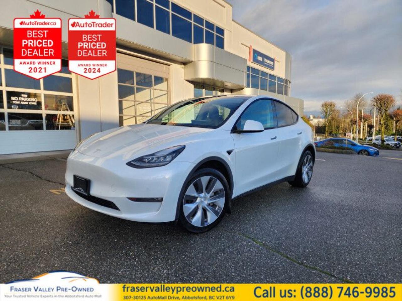 Used 2022 Tesla Model Y Long Range AWD  - Fast Charging - $191.80 /Wk for sale in Abbotsford, BC