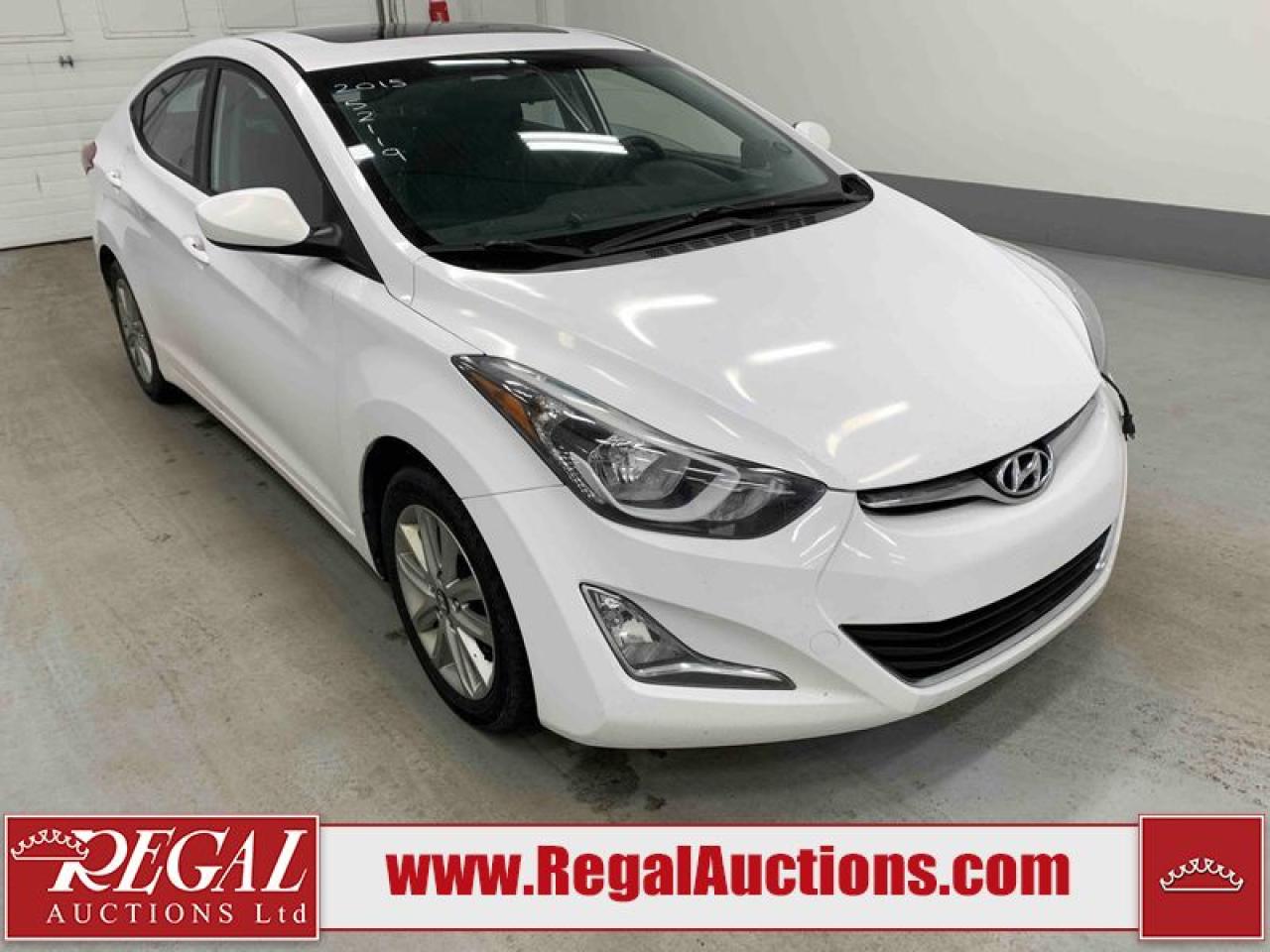 Used 2015 Hyundai Elantra Sport for sale in Calgary, AB