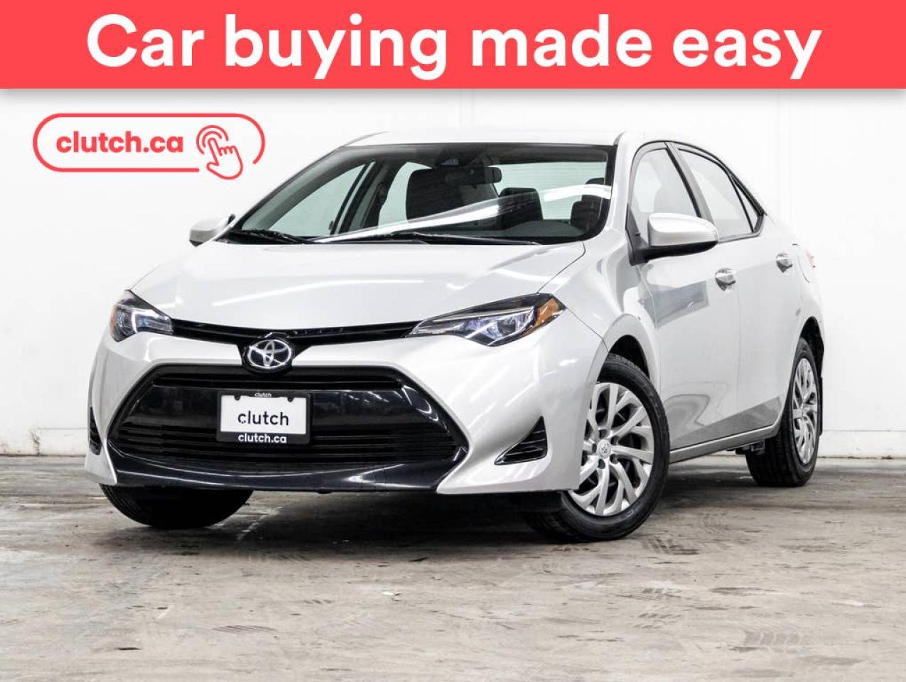 Used 2017 Toyota Corolla LE w/ Heated Front Seats, Rearview Cam, A/C for sale in Toronto, ON