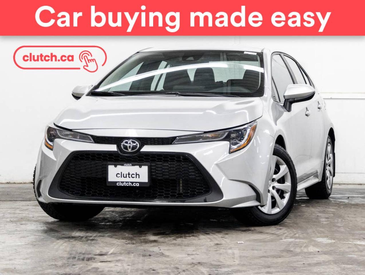 Used 2022 Toyota Corolla LE w/ Apple CarPlay & Android Auto, Rearview Camera, A/C for sale in Toronto, ON