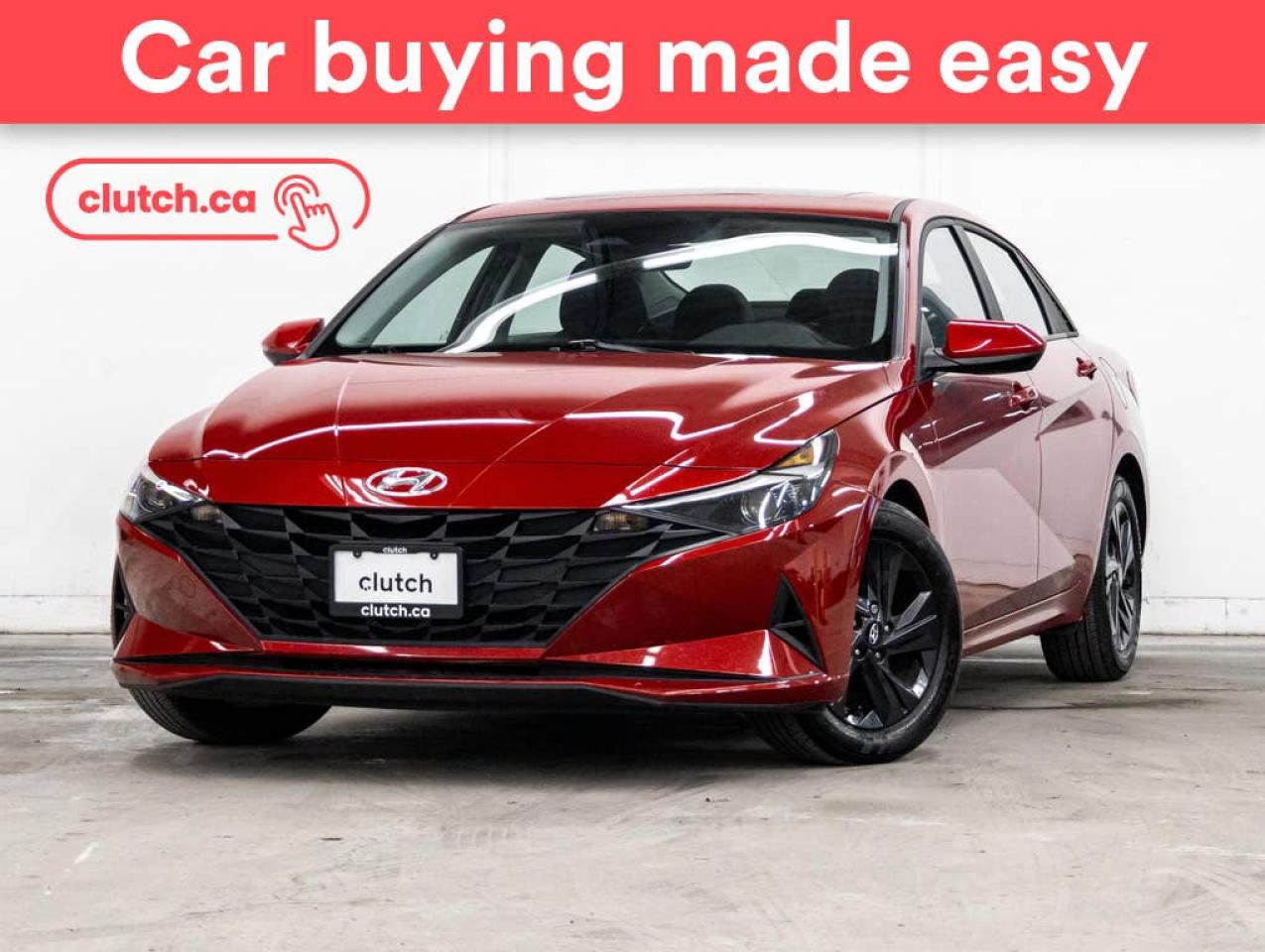 Used 2022 Hyundai Elantra Preferred w/ Sun & Tech Pkg w/ Apple CarPlay & Android Auto, Power Moonroof, Rearview Cam for sale in Toronto, ON