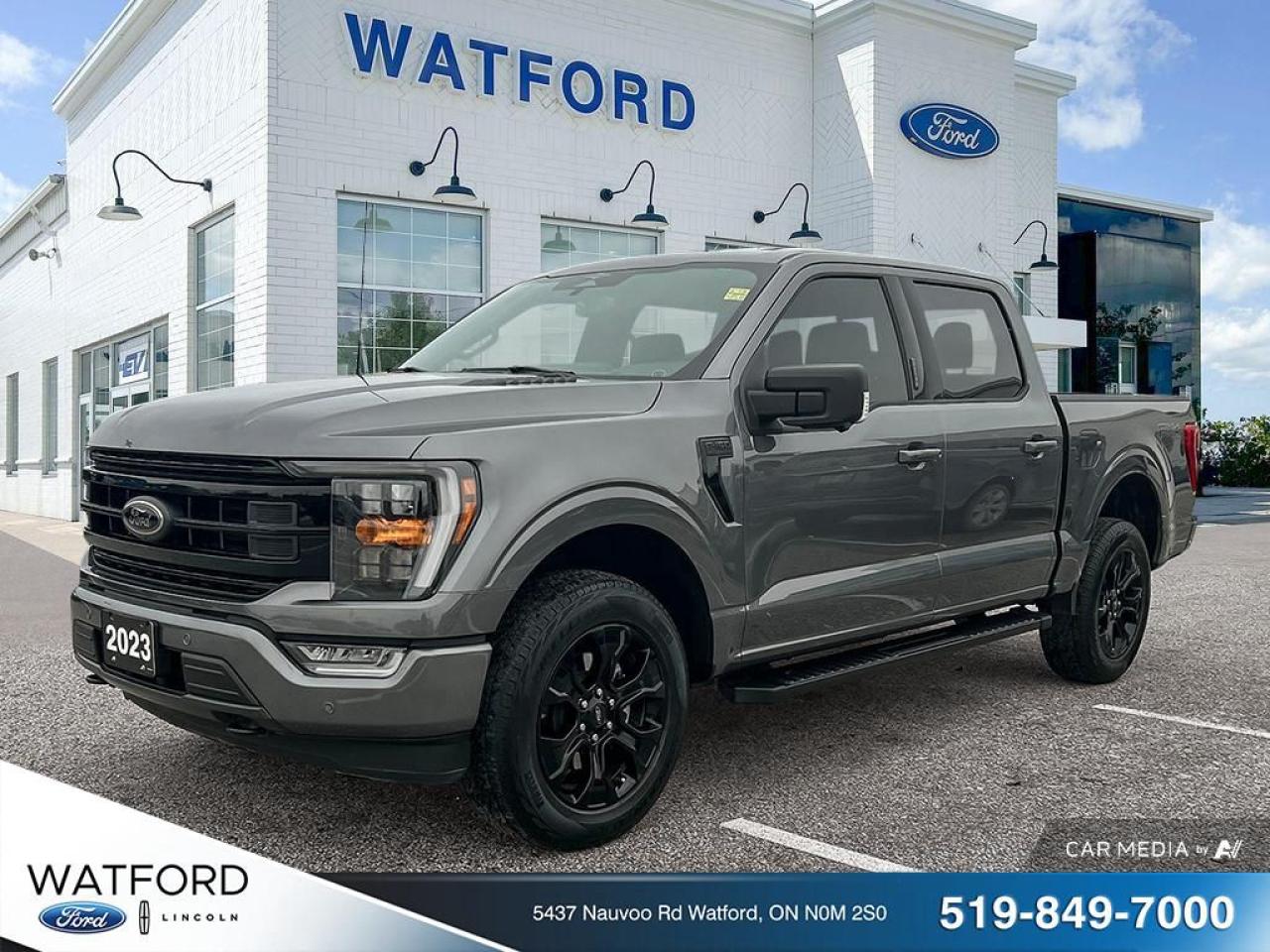 Used 2023 Ford F-150 XLT cabine SuperCrew 4RM caisse de 5,5 pi for sale in Watford, ON