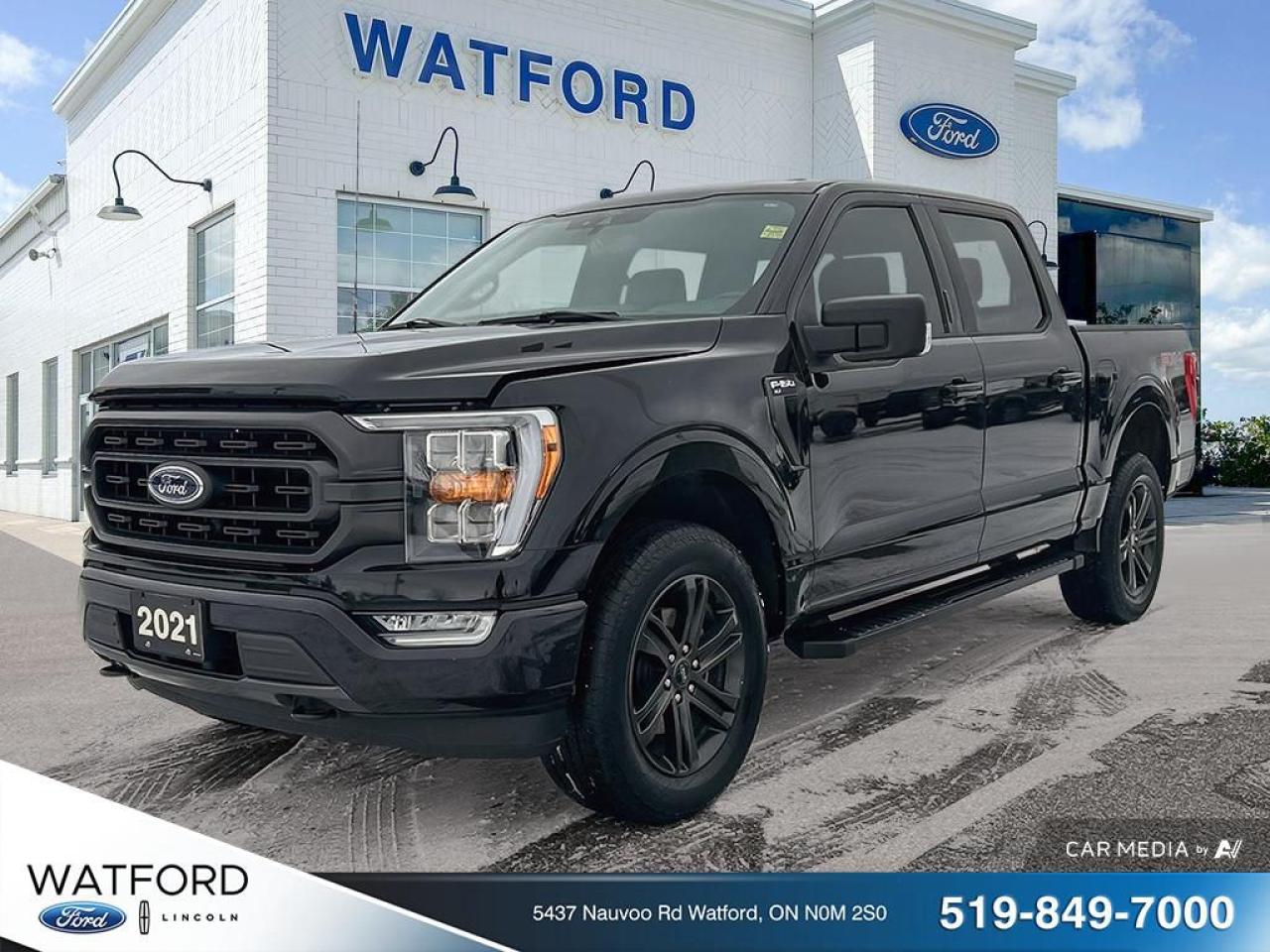 Used 2021 Ford F-150 XLT cabine SuperCrew 4RM caisse de 5,5 pi for sale in Watford, ON