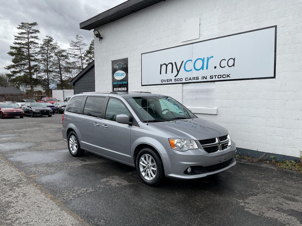 Used 2020 Dodge Grand Caravan Premium Plus LOW MILEAGE!! 7 PASS. BACKUP CAM. KEYLESS ENTRY. REMOTE START. 17