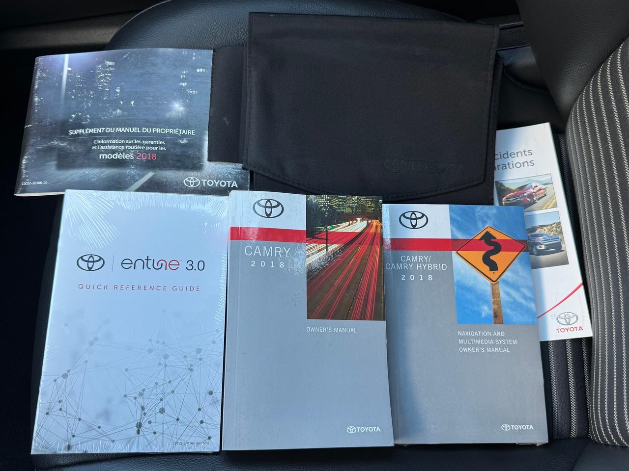 2018 Toyota Camry SE+Adaptive Cruise+ApplePlay+LaneKeep+CLEAN CARFAX Photo