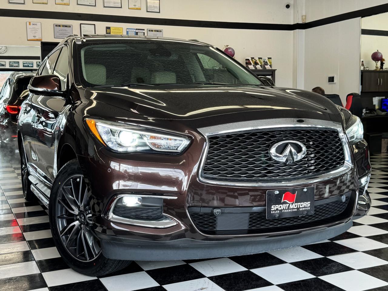 2019 Infiniti QX60 Pure AWD+New Tires+360 CAM+DVDs+GPS+CLEAN CARFAX Photo