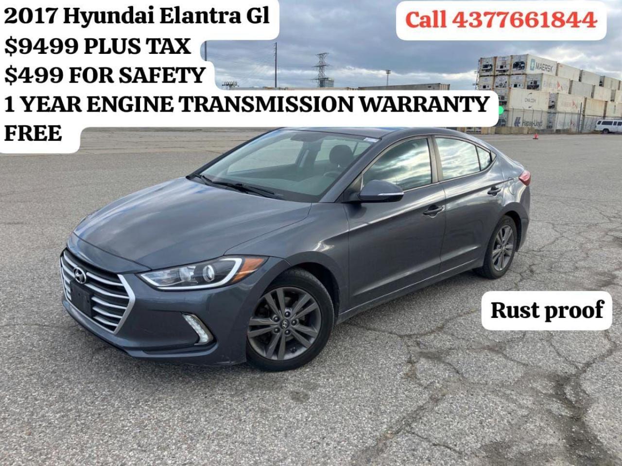 Used 2017 Hyundai Elantra GL for sale in Hillsburgh, ON