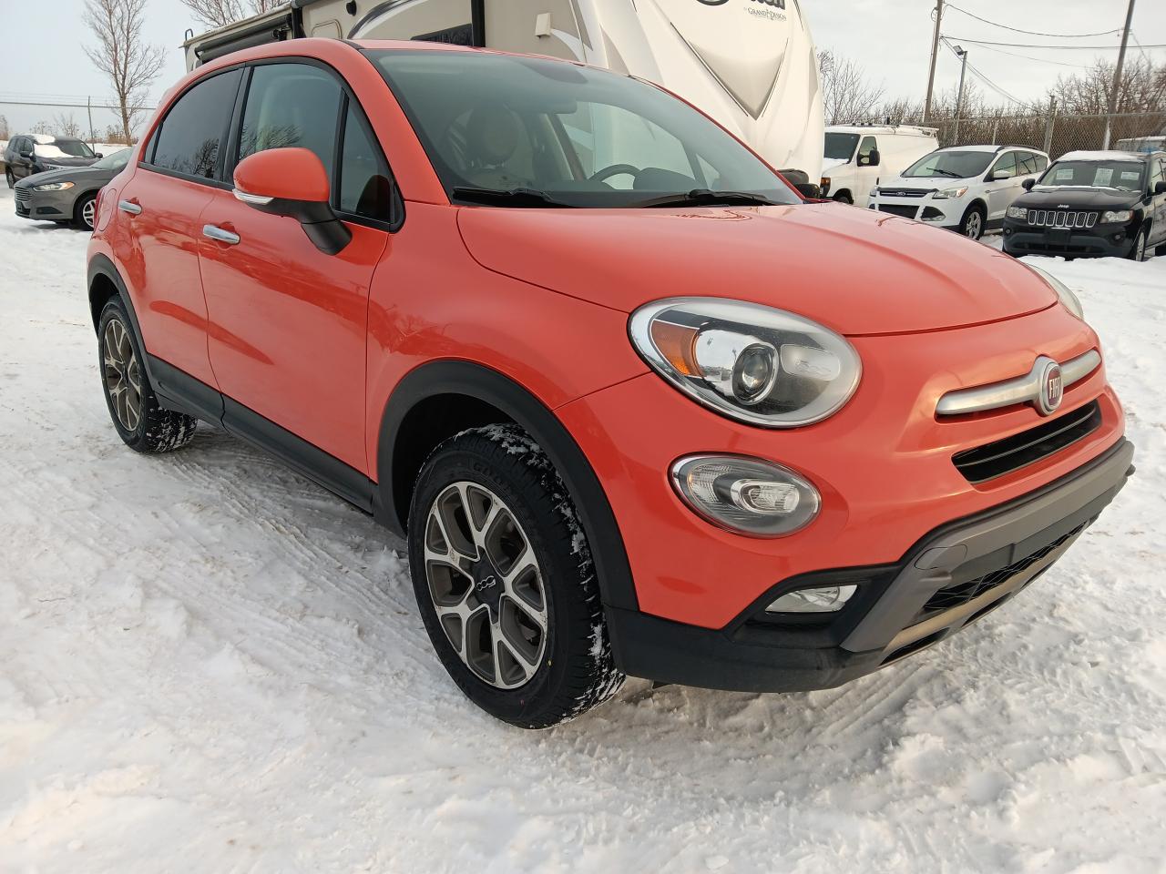 Used 2016 Fiat 500X AWD, Leather, Remote Start for sale in Edmonton, AB