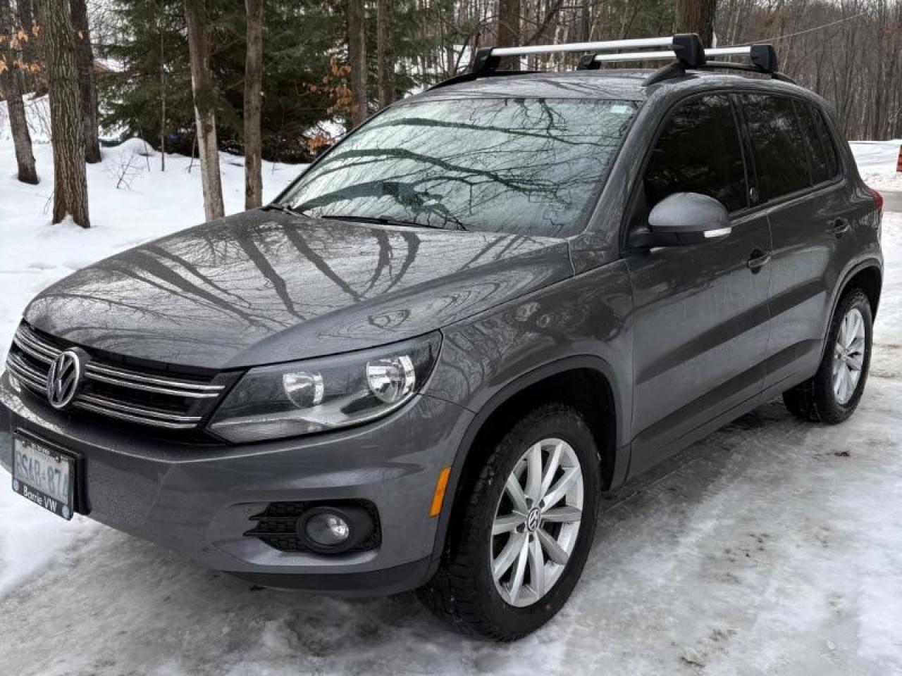 Used 2017 Volkswagen Tiguan WOLFSBURG EDITION/ONE OWNER/SERVICE RECORDS/LEATHE for sale in North York, ON