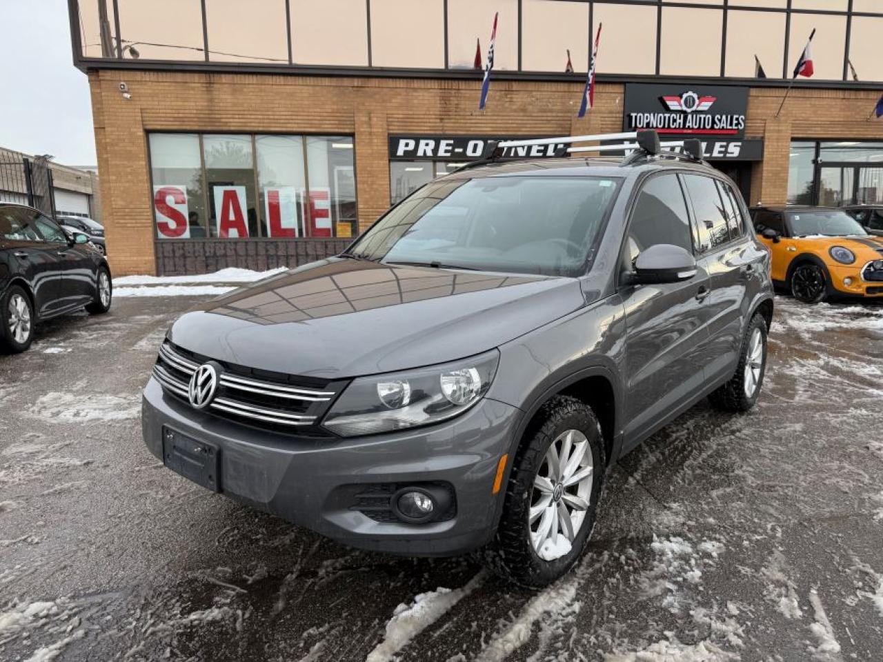 Used 2017 Volkswagen Tiguan WOLFSBURG EDITION/ONE OWNER/SERVICE RECORDS/LEATHE for sale in North York, ON