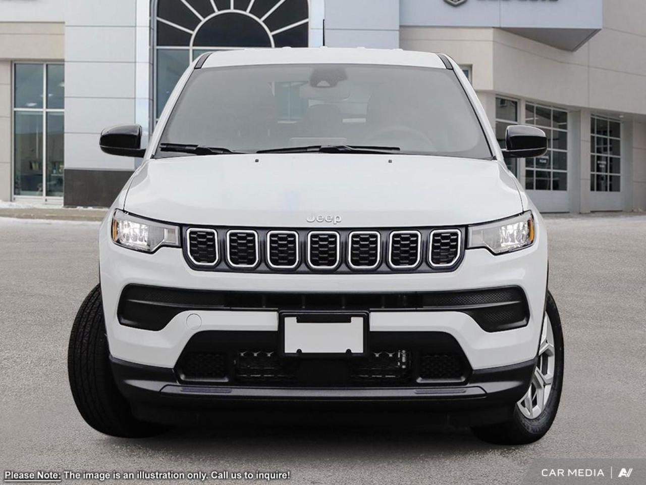 New 2025 Jeep Compass Sport Factory Order - Arriving Soon | Uconnect 5 with 8.4–inch display for sale in Winnipeg, MB