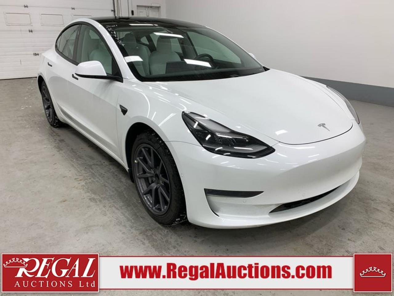 Used 2021 Tesla Model 3 STANDARD RANGE PLUS for sale in Calgary, AB