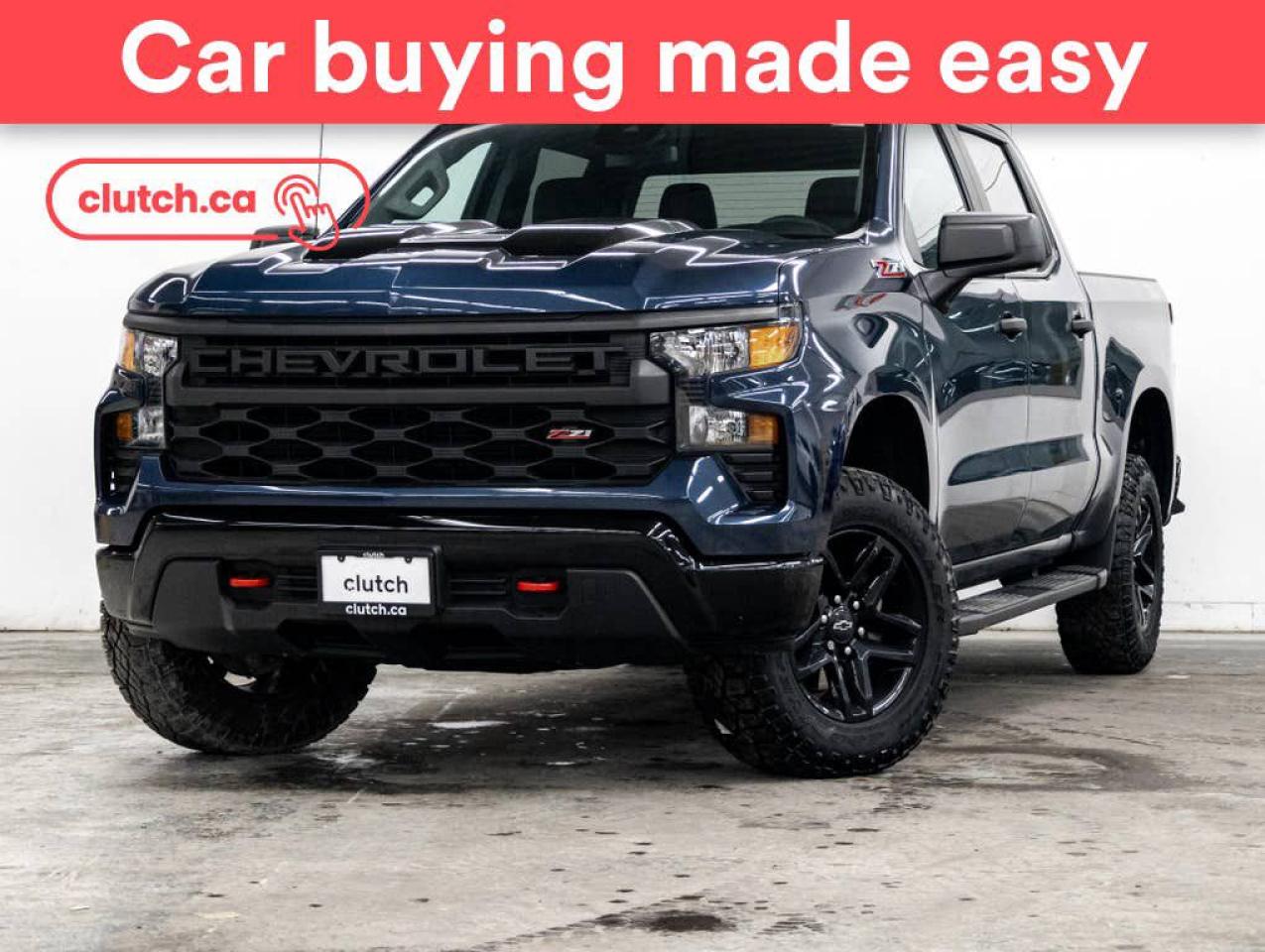 Used 2022 Chevrolet Silverado 1500 Custom Trail Boss 4x4 w/ Apple CarPlay & Android Auto, Rearview Camera, Cruise Control for sale in Toronto, ON