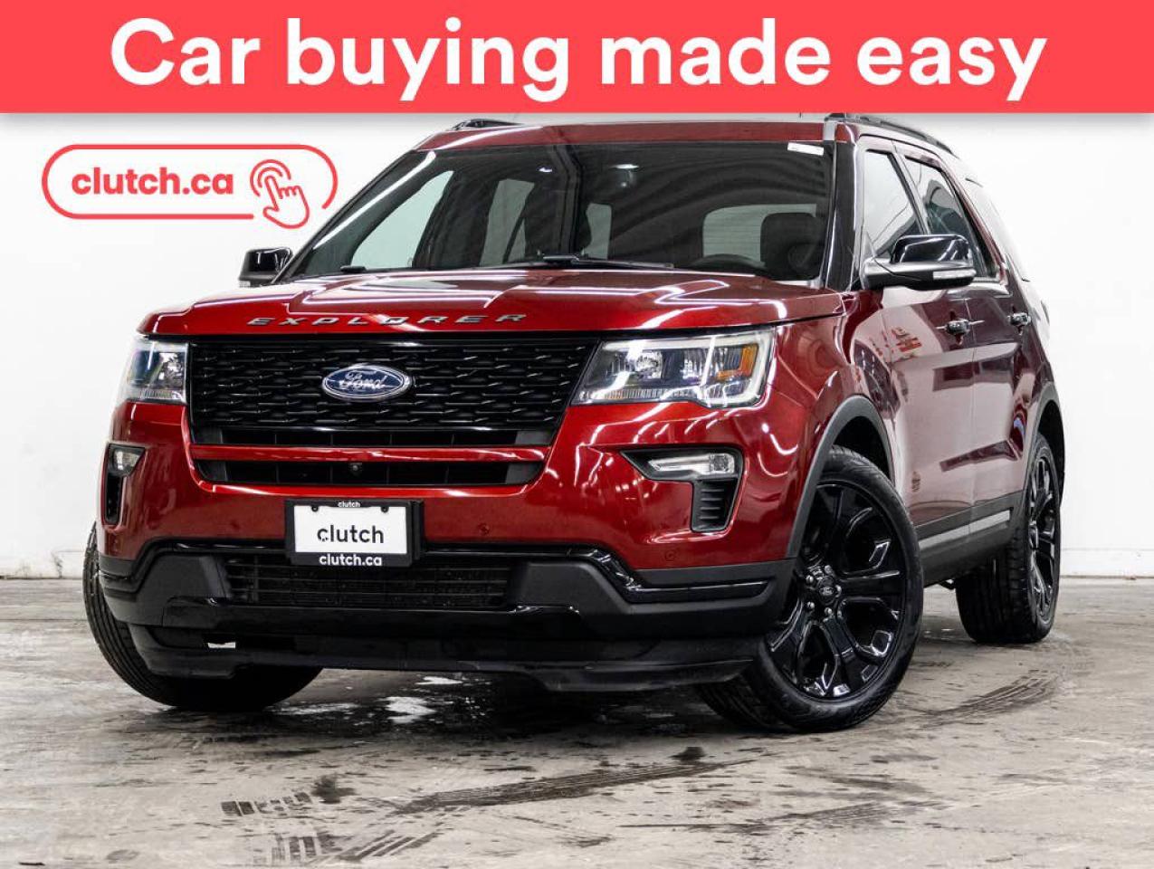 Used 2019 Ford Explorer Sport w/ SYNC 3, Heated Steering Wheel, Heated Front Seats for sale in Toronto, ON