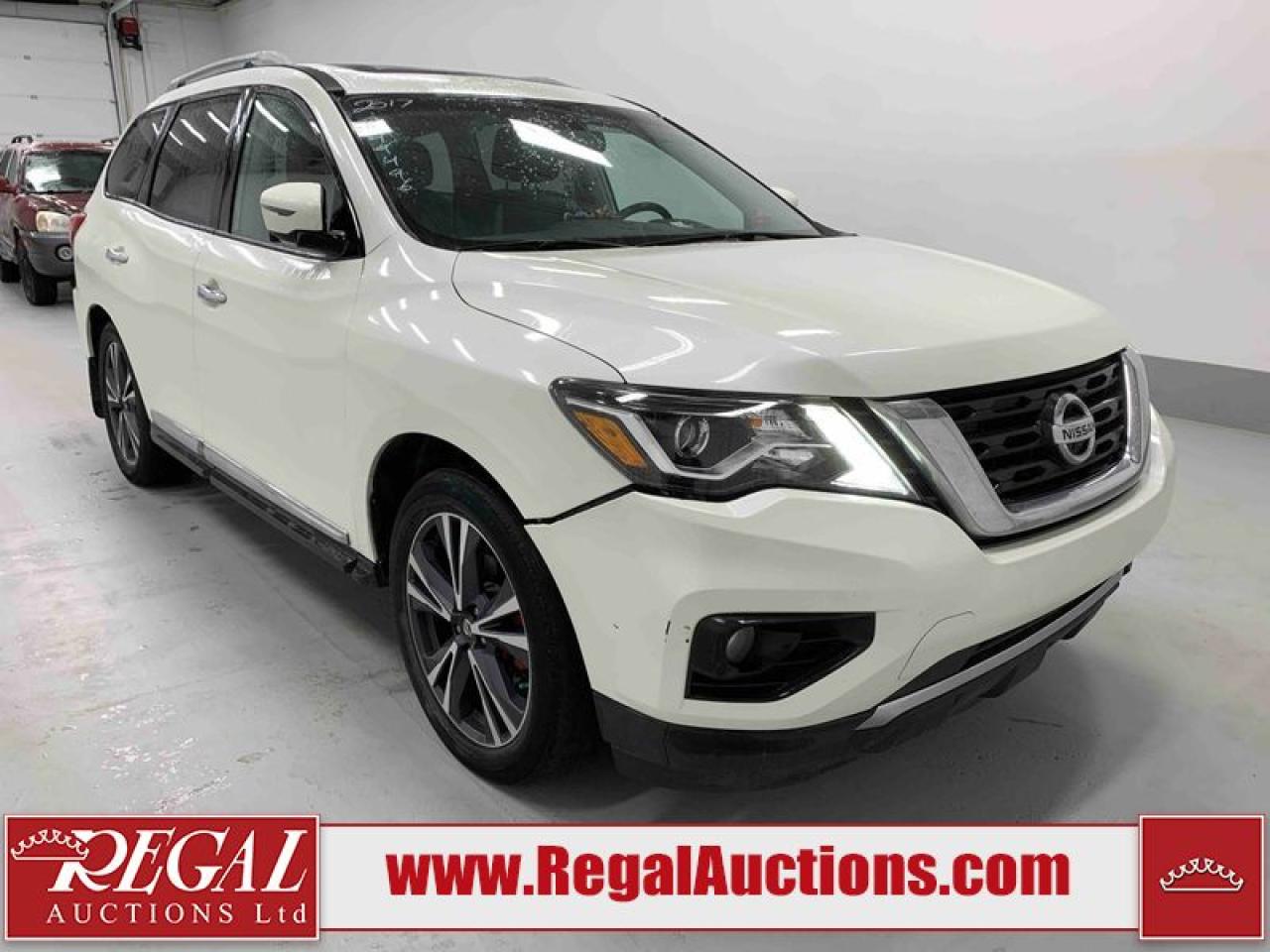 Used 2017 Nissan Pathfinder Platinum for sale in Calgary, AB