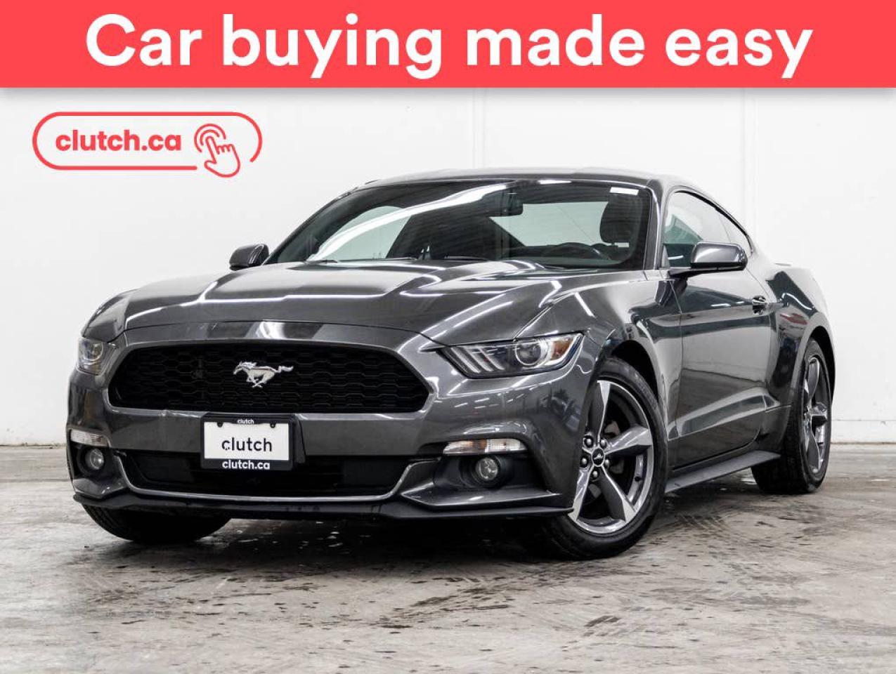 Used 2015 Ford Mustang V6 w/ Rearview Camera, Cruise Control, A/C for sale in Toronto, ON