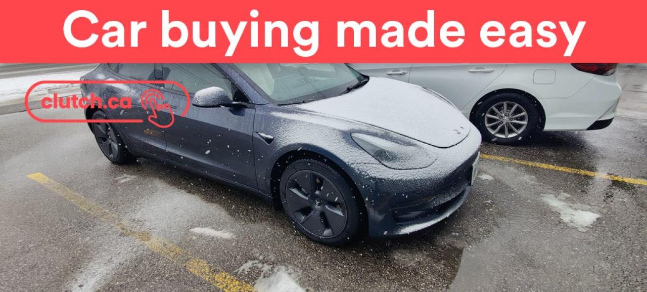 Used 2023 Tesla Model 3 Standard Range Plus w/ Autopilot, Nav, Glass Roof for sale in Toronto, ON