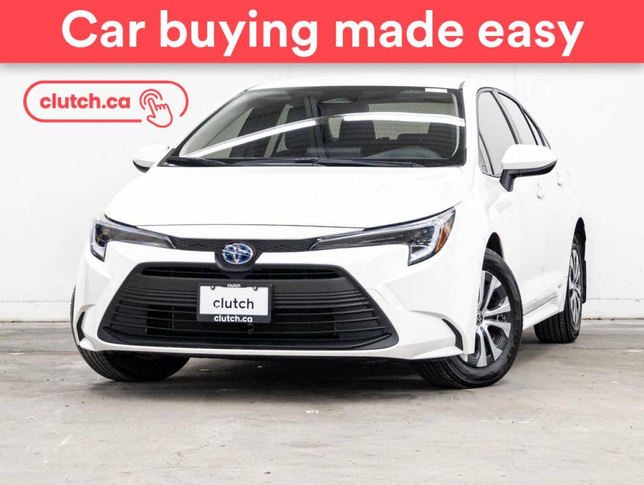 Used 2024 Toyota Corolla Hybrid LE AWD w/ Apple CarPlay & Android Auto, Rearview Cam, A/C for sale in Toronto, ON