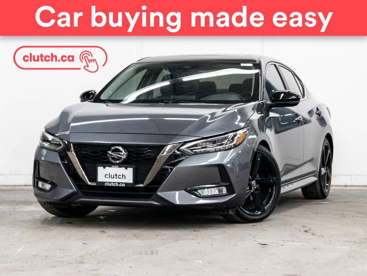 Used 2021 Nissan Sentra SR Premium w/ Apple CarPlay & Android Auto, Power Moonroof, 360 Rearview Cam for sale in Toronto, ON