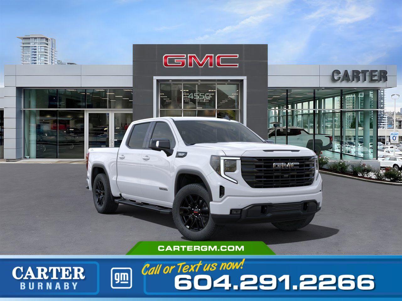 New 2024 GMC Sierra 1500 ELEVATION 4WD | Alum Wheels/Auto Locking Diff for sale in Burnaby, BC