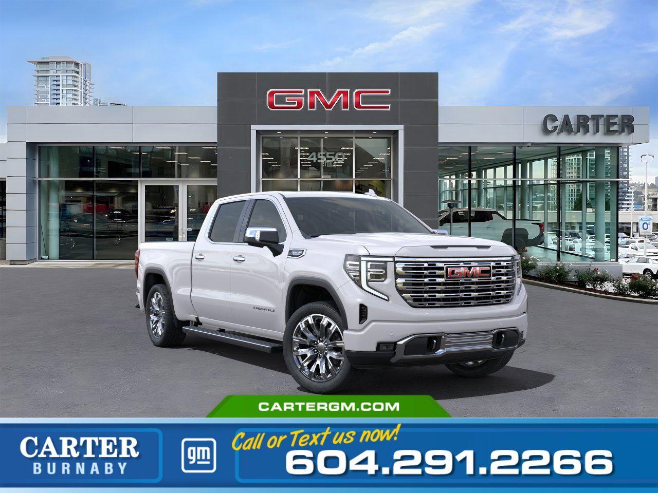 New 2024 GMC Sierra 1500 DENALI ULTIMATE | Sunroof/Cruise/Bose Spkrs for sale in Burnaby, BC