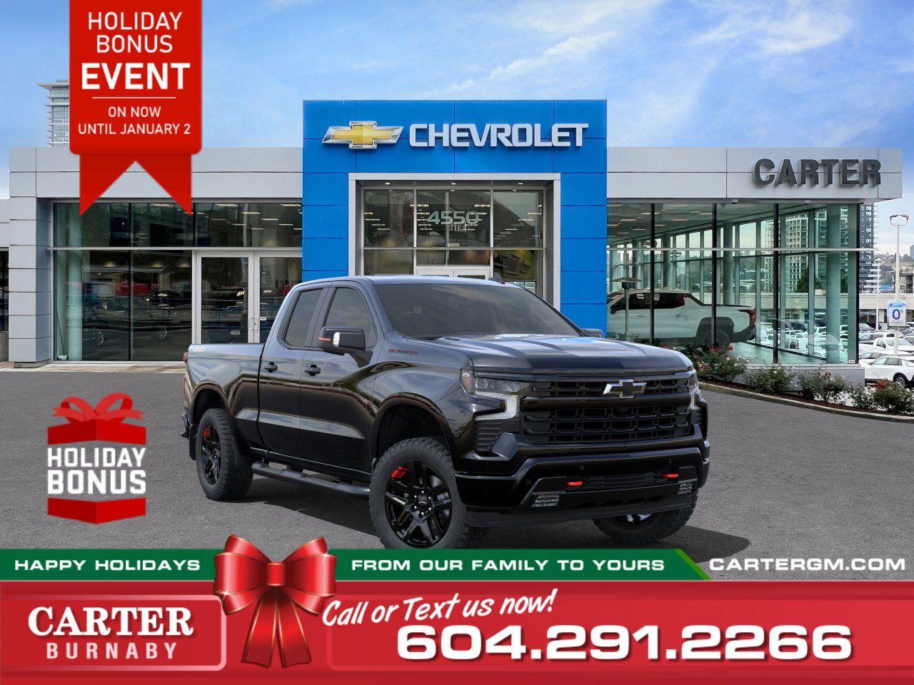 New 2024 Chevrolet Silverado 1500 RST 4WD | True North Edition/Gloss Wheels/Sus Pkg for sale in Burnaby, BC