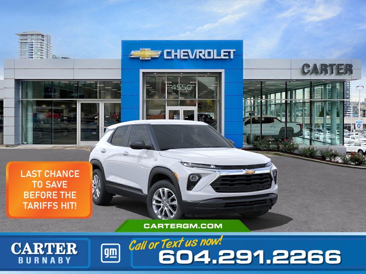 New 2024 Chevrolet TrailBlazer LS | Alum Wheels/Driver Assist Pkg/Cruise for sale in Burnaby, BC