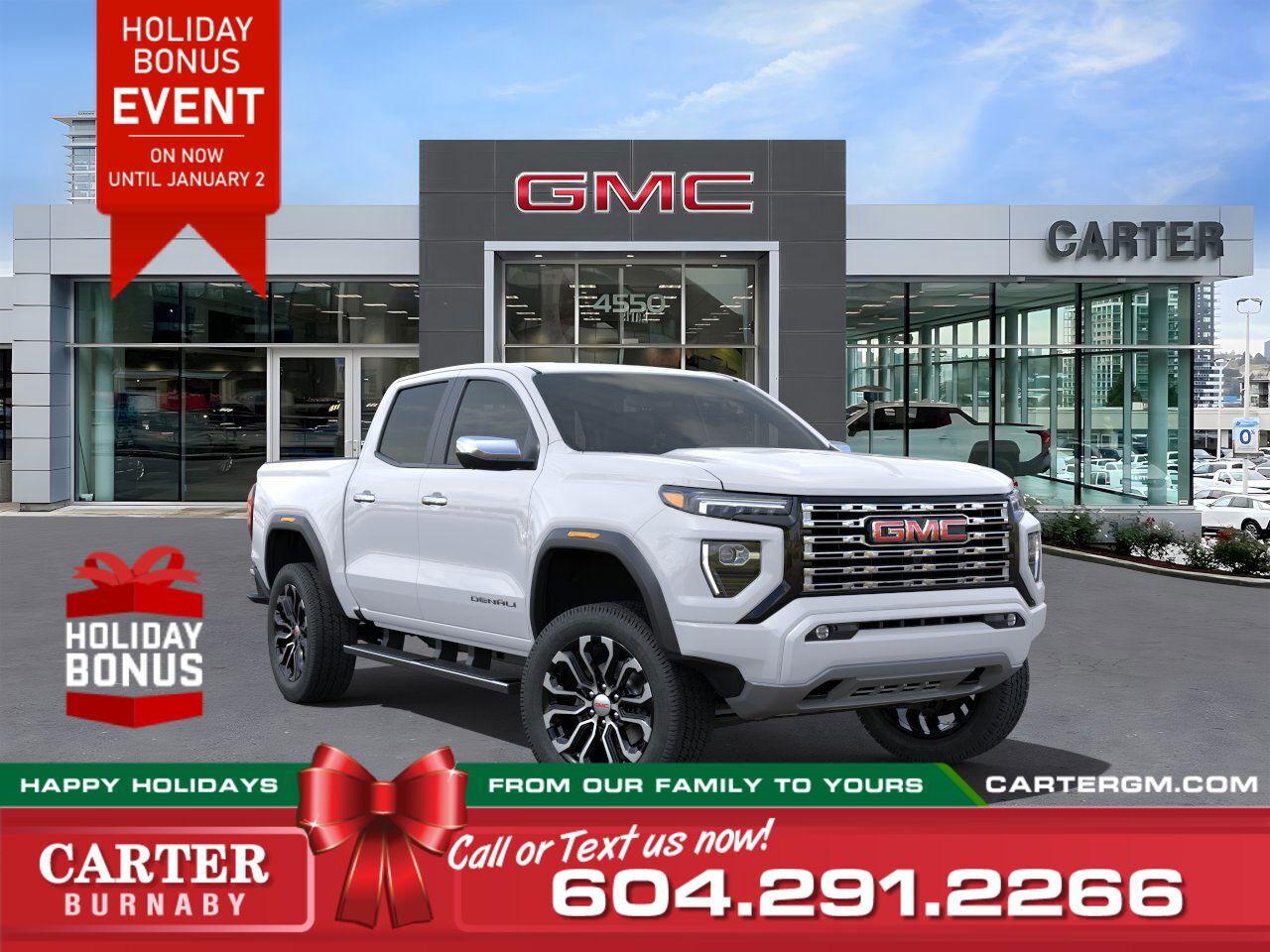 New 2024 GMC Canyon DENALI AWD | Alum Wheels/Trailer Pkg/Ez Liftgate for sale in Burnaby, BC