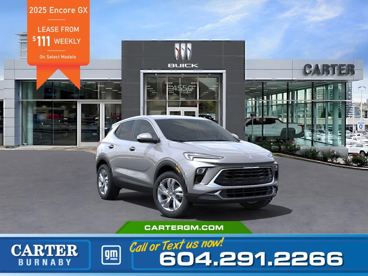 New 2025 Buick Encore GX PREFERRED FWD | ADAPTIVE CRUISE CONTROL for sale in Burnaby, BC