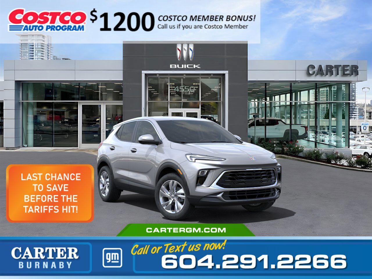 New 2025 Buick Encore GX PREFERRED AWD | Costco Members get $1,200 Discount for sale in Burnaby, BC