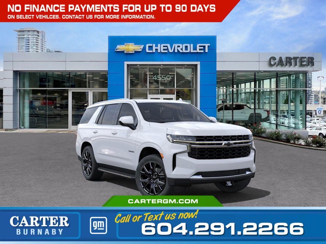 New 2024 Chevrolet Tahoe 1LS 4WD | Employee Pricing Event On Now for sale in Burnaby, BC