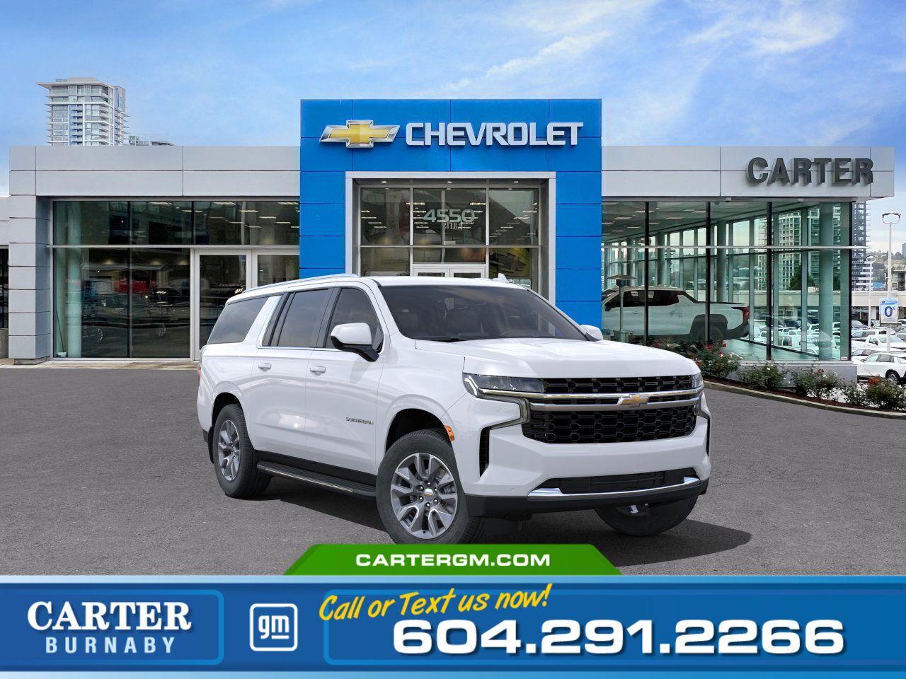 New 2024 Chevrolet Suburban 1LS | Employee Pricing Event On Now for sale in Burnaby, BC