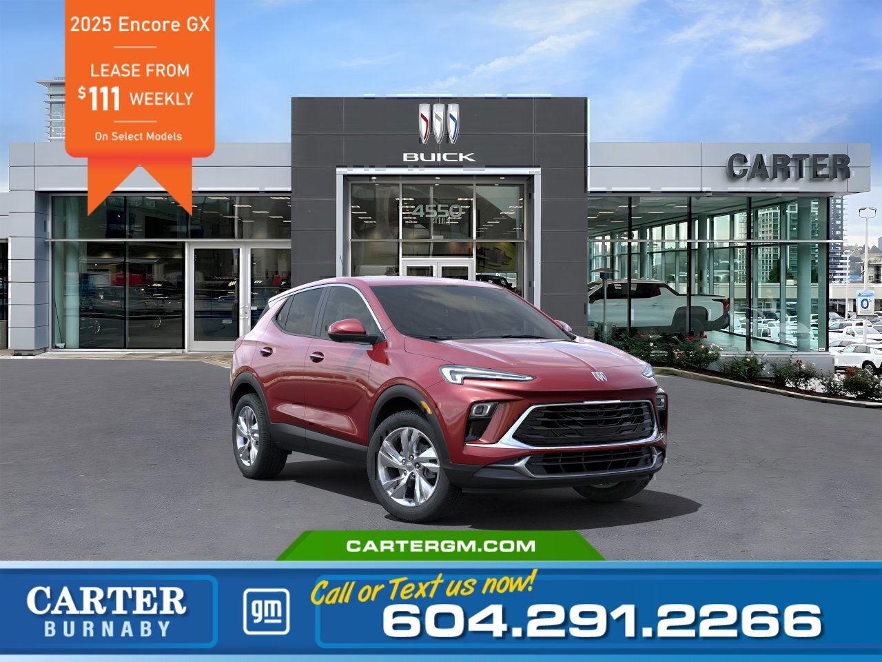 New 2025 Buick Encore GX PREFERRED AWD | 11' HD TOUCHSCREEN | HD VISION for sale in Burnaby, BC