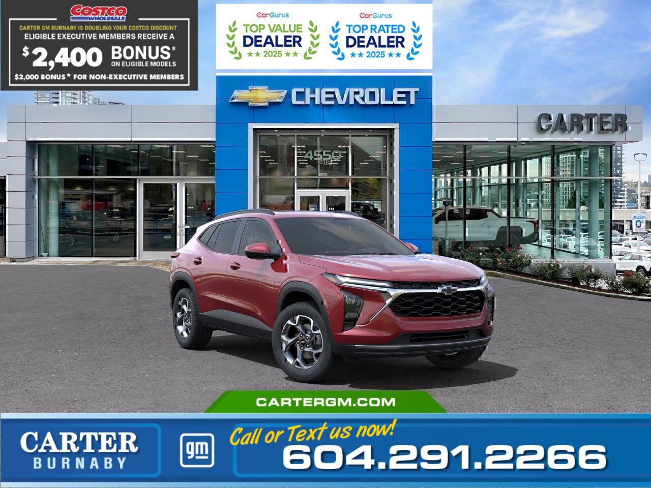 New 2025 Chevrolet Trax LT | Double Costco Bonus: Up to $2,400! for sale in Burnaby, BC