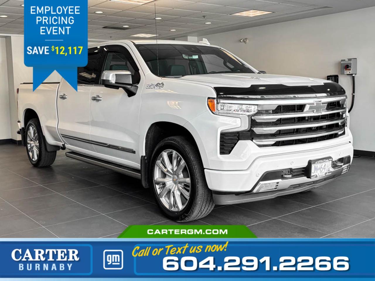 New 2025 Chevrolet Silverado 1500 HIGH COUNTRY 4WD | SUNROOF/HD SURROUND VISION for sale in Burnaby, BC