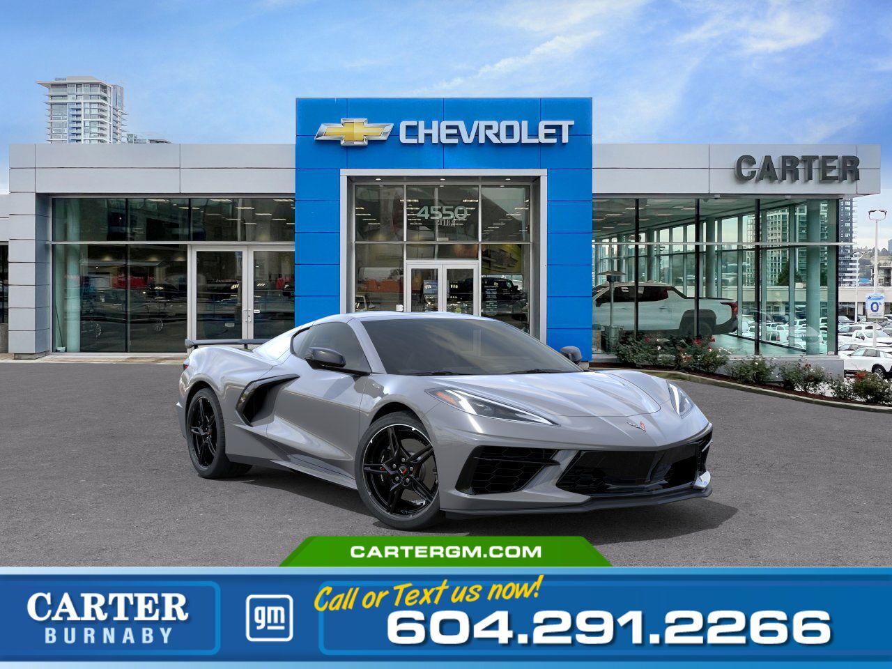 New 2025 Chevrolet Corvette 1LT | Alum Wheels/Limited Slip Diff/HD Cam for sale in Burnaby, BC